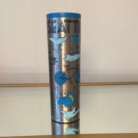 Starbucks Seattle Stainless Steel Been There Thermos Tumbler - Picture 1 of 6